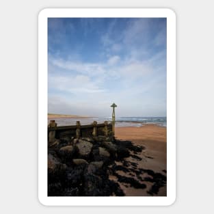 Seaton Sluice Sea defences Sticker